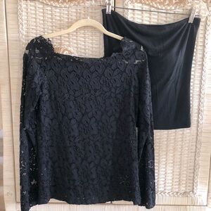 Pattiboutik 2 piece Lace Top